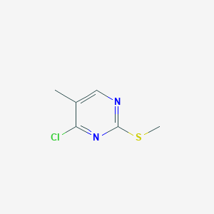 molecular formula C6H7ClN2S B1592523 4-Chloro-5-methyl-2-(methylthio)pyrimidine CAS No. 61044-96-0