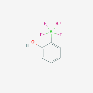 molecular formula C6H5BF3KO B1592529 2-羟基苯基三氟硼酸钾 CAS No. 850313-92-7