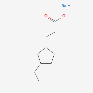 molecular formula C10H17NaO2 B1592532 萘酸钠 CAS No. 61790-13-4