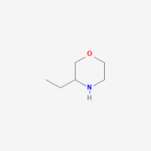 molecular formula C6H14ClNO B1592558 3-Ethylmorpholine CAS No. 55265-24-2