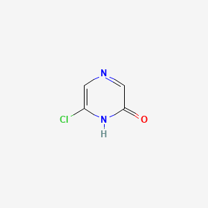 molecular formula C4H3ClN2O B1592566 6-氯吡嗪-2-醇 CAS No. 4925-61-5