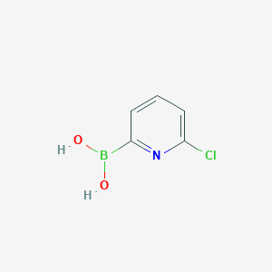 molecular formula C5H5BClNO2 B1592568 6-氯吡啶-2-硼酸 CAS No. 652148-90-8