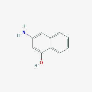 molecular formula C10H9NO B1592581 3-Aminonaphthalen-1-ol CAS No. 90923-79-8