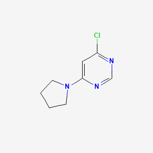 molecular formula C8H10ClN3 B1592596 4-氯-6-(吡咯烷-1-基)嘧啶 CAS No. 939986-64-8
