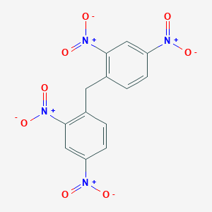 molecular formula C13H8N4O8 B015926 1-(2,4-Dinitrobenzyl)-2,4-dinitrobenzene CAS No. 1817-76-1