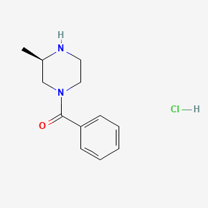 B1592605 (R)-1-Benzoyl-3-methylpiperazine hydrochloride CAS No. 474010-60-1