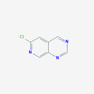 molecular formula C7H4ClN3 B1592607 6-Chloropyrido[3,4-D]pyrimidine CAS No. 202273-25-4