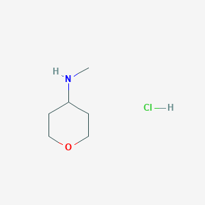 B1592608 N-Methyltetrahydro-2H-pyran-4-amine hydrochloride CAS No. 392277-22-4