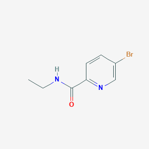 molecular formula C8H9BrN2O B1592609 5-溴-N-乙基吡啶甲酰胺 CAS No. 845305-88-6