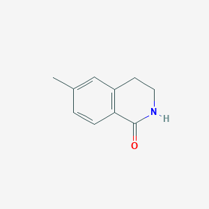 molecular formula C10H11NO B1592613 6-甲基-3,4-二氢异喹啉-1(2H)-酮 CAS No. 1082041-78-8
