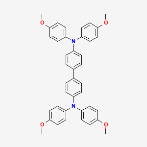 molecular formula C40H36N2O4 B1592618 N4,N4,N4',N4'-四(4-甲氧基苯基)-[1,1'-联苯]-4,4'-二胺 CAS No. 122738-21-0