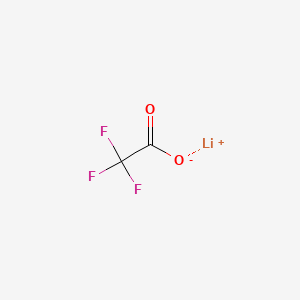 molecular formula C2F3LiO2 B1592625 Lithium trifluoroacetate CAS No. 2923-17-3