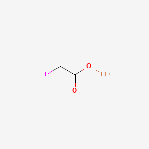 molecular formula C2H2ILiO2 B1592634 碘代乙酸锂 CAS No. 65749-30-6