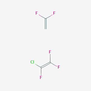 molecular formula C4H2ClF5 B1592638 1-氯-1,2,2-三氟乙烯；1,1-二氟乙烯 CAS No. 9010-75-7