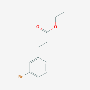 molecular formula C11H13BrO2 B1592640 Ethyl 3-(3-bromophenyl)propanoate CAS No. 40640-97-9