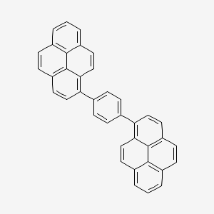 molecular formula C38H22 B1592649 1,4-Di(pyren-1-yl)benzene CAS No. 475460-77-6