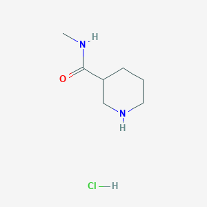 molecular formula C7H15ClN2O B1592654 N-methylpiperidine-3-carboxamide hydrochloride CAS No. 475060-42-5