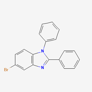 B1592665 5-bromo-1,2-diphenyl-1H-benzo[d]imidazole CAS No. 760212-55-3