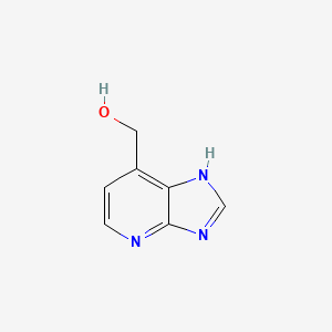 molecular formula C7H7N3O B1592667 (1H-Imidazo[4,5-b]pyridin-7-yl)methanol CAS No. 912451-71-9
