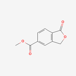 molecular formula C10H8O4 B1592668 1-氧代-1,3-二氢异苯并呋喃-5-甲酸甲酯 CAS No. 23405-32-5