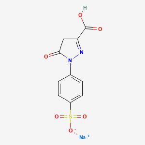 B1592687 Sodium 5-oxo-1-(4-sulfophenyl)-4,5-dihydro-1h-pyrazole-3-carboxylate CAS No. 52126-51-9