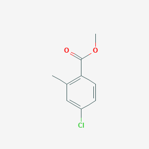molecular formula C9H9ClO2 B1592714 4-氯-2-甲基苯甲酸甲酯 CAS No. 99585-12-3