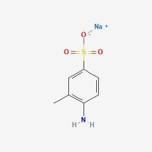 molecular formula C7H8NNaO3S B1592761 Sodium 3-methylsulphanilate CAS No. 63450-43-1