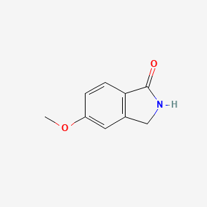 molecular formula C9H9NO2 B1592763 5-Methoxyisoindolin-1-one CAS No. 22246-66-8