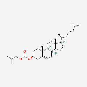 molecular formula C32H54O3 B1592778 胆固醇异丁酸酯 CAS No. 77546-35-1
