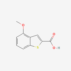 B1592782 4-Methoxybenzo[b]thiophene-2-carboxylic acid CAS No. 476199-14-1