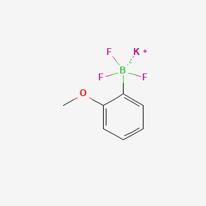molecular formula C7H7BF3KO B1592792 三氟硼酸钾（2-甲氧基苯基） CAS No. 236388-46-8
