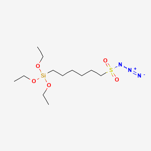 B1592801 6-Azidosulfonylhexyltriethoxysilane CAS No. 96550-26-4