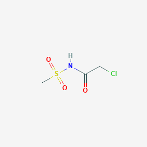molecular formula C3H6ClNO3S B1592815 2-氯-N-(甲磺基)乙酰胺 CAS No. 202658-88-6