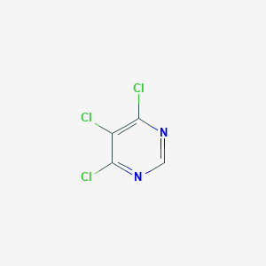 molecular formula C4HCl3N2 B159284 4,5,6-Trichloropyrimidine CAS No. 1780-27-4