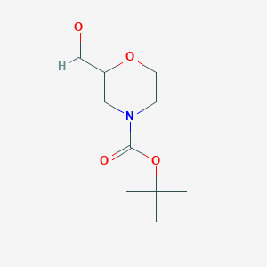 B1592876 N-Boc-2-morpholinecarbaldehyde CAS No. 218594-02-6
