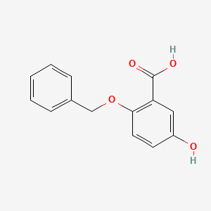 B1592893 2-(Benzyloxy)-5-hydroxybenzoic acid CAS No. 814262-90-3