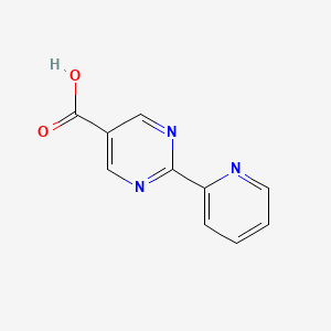 B1592901 2-(Pyridin-2-YL)pyrimidine-5-carboxylic acid CAS No. 933988-22-8