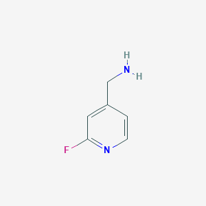 molecular formula C6H7FN2 B1592908 (2-Fluoropyridin-4-yl)methanamine CAS No. 777056-79-8