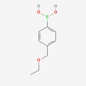 molecular formula C9H13BO3 B1592967 (4-(乙氧甲基)苯基)硼酸 CAS No. 279262-31-6