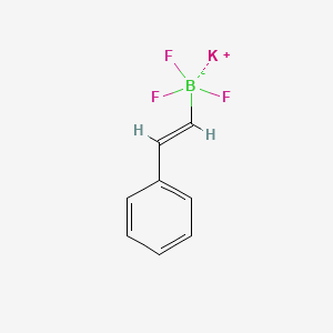 molecular formula C8H7BF3K B1592970 三氟硼酸钾反式苯乙烯基 CAS No. 201852-49-5