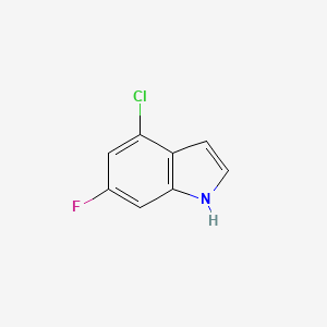 B1592979 4-chloro-6-fluoro-1H-indole CAS No. 885520-79-6