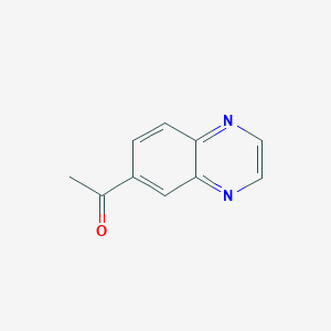 B1593035 1-(Quinoxalin-6-yl)ethanone CAS No. 83570-42-7