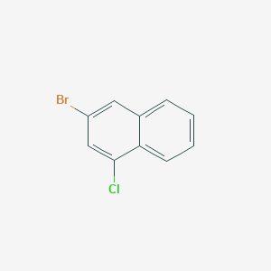 molecular formula C10H6BrCl B1593040 3-溴-1-氯萘 CAS No. 325956-47-6