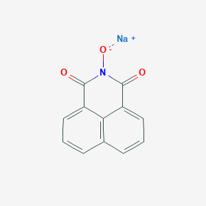 molecular formula C12H6NNaO3 B1593046 萘羟肟酸钠 CAS No. 6207-89-2