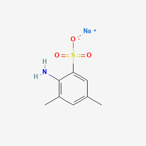 B1593047 Sodium 4-amino-m-xylene-5-sulphonate CAS No. 64501-85-5