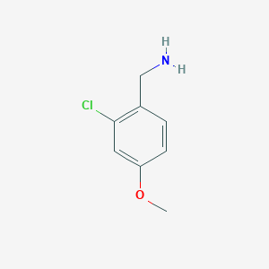 B1593056 (2-Chloro-4-methoxyphenyl)methanamine CAS No. 247569-72-8