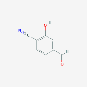 B1593057 4-Formyl-2-hydroxybenzonitrile CAS No. 73289-83-5