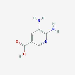 molecular formula C6H7N3O2 B1593058 5,6-二氨基烟酸 CAS No. 267875-45-6