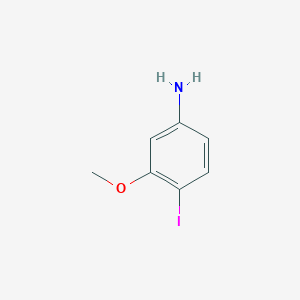 molecular formula C7H8INO B1593065 4-Iodo-3-methoxyaniline CAS No. 1112840-98-8