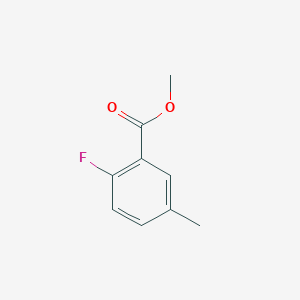 molecular formula C9H9FO2 B1593066 2-氟-5-甲基苯甲酸甲酯 CAS No. 2967-93-3